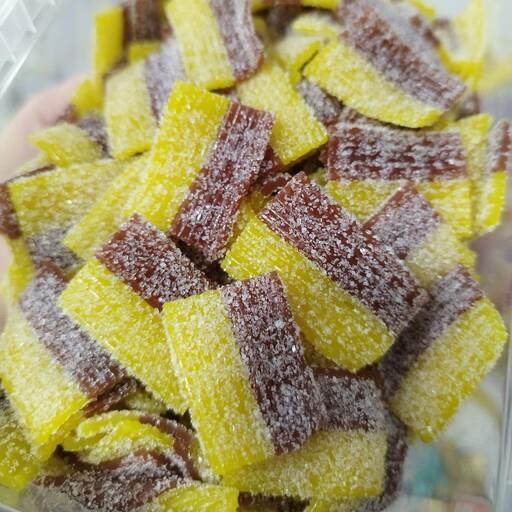پاستیل رنگین کمانی نوشابه ای ورقه ای (150گرمی) مارابو